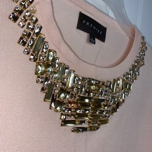 Gorgeous Pink and Gold Never worn top!!